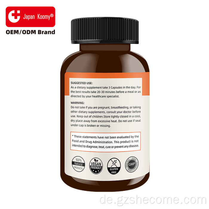 Shecome Kurkuma-Kapseln verzögern die Alterung, Curcumin-Ergänzungen